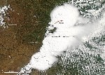 Tornado de Oklahoma, satélite